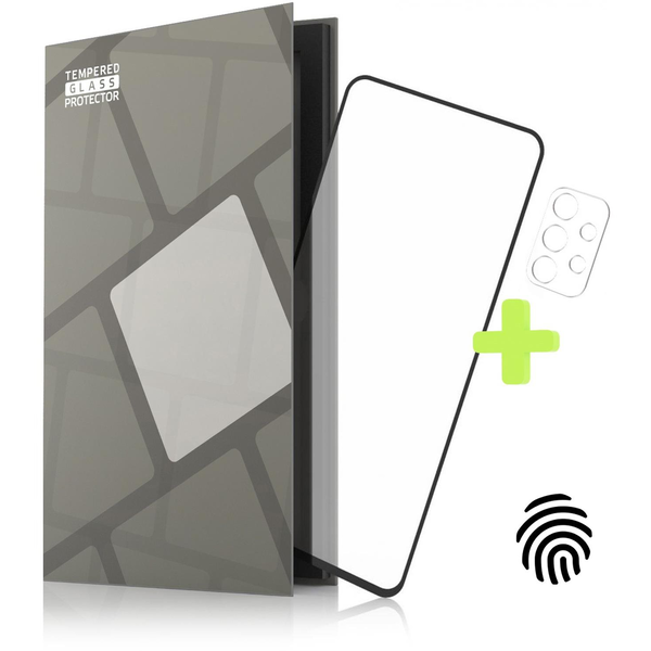 Tempered Glass Protector Samsung Galaxy A52 5G/A52s 5G/A52 üvegfólia - keret + kamera védő fólia