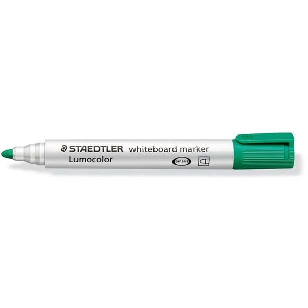 Táblamarker, 2 mm, kúpos, STAEDTLER "Lumocolor® 351", zöld