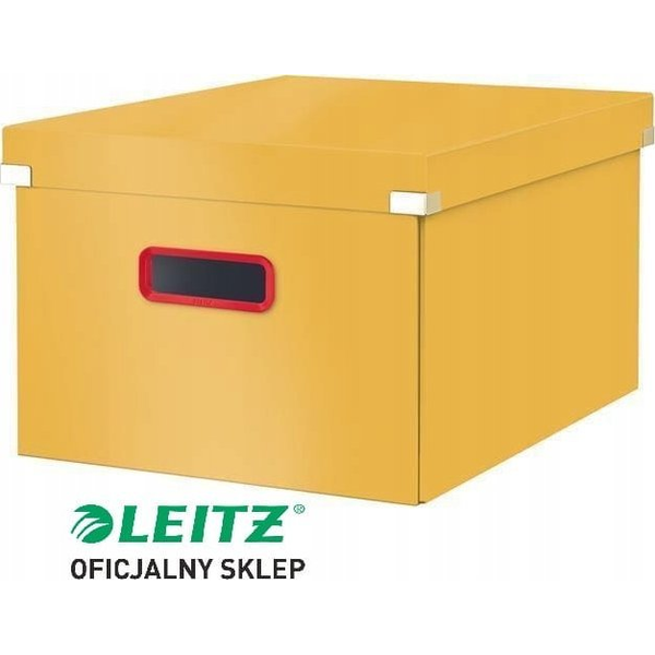 Leitz Click & Store Armadietto portaoggetti Rettangolare Faesite, Polipropilene (PP) Giallo