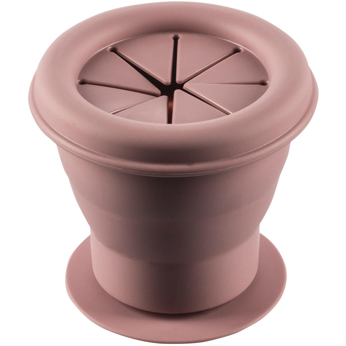 Zopa Kekszes tál tapadókoronggal Old Pink (8595114460526)