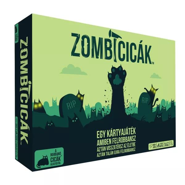 Gémklub Zombicicák kártyajáték (EXP10005) (EXP10005)