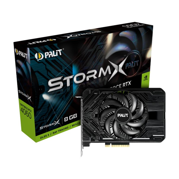 Palit GeForce RTX 4060 8GB StormX videokártya (NE64060019P1-1070F)
