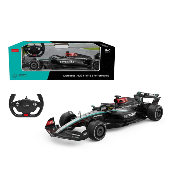 1:12 Mercedes-Amg F1 W15 E Performance Fekete Rastar Távirányítós Autó