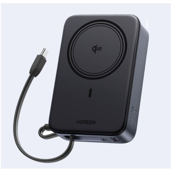 Ugreen PB567 Polimeri di litio (LiPo) 20000 mAh Carica wireless Grigio
