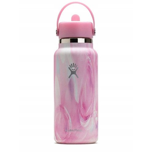 Butelka termiczna Hydro Flask 32 oz Wide Flex Straw Cap (946 ml) - jelly pink