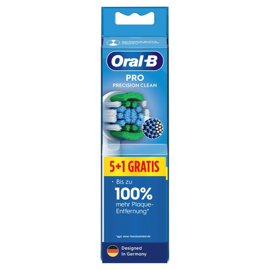 Oral-B Pro Precision Clean fogkefefej - Fehér (6db) (249072)