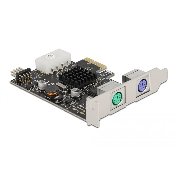 Delock PCI Express x1 kártya 2 x PS/2 port (90049) (del90049)