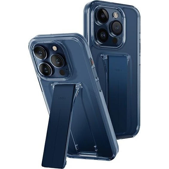 Uniq Heldro Apple iPhone 15 Pro Max kitámasztható tok, sötétkék ( )