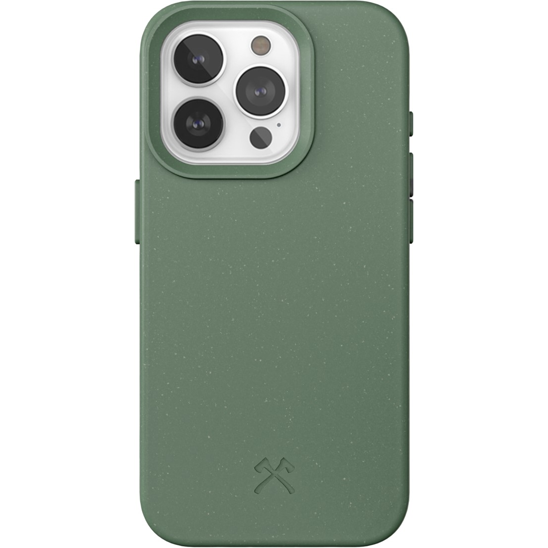 Woodcessories Bio Apple iPhone 15 Pro Max MagSafe Tok - Éjzöld (ECO704)
