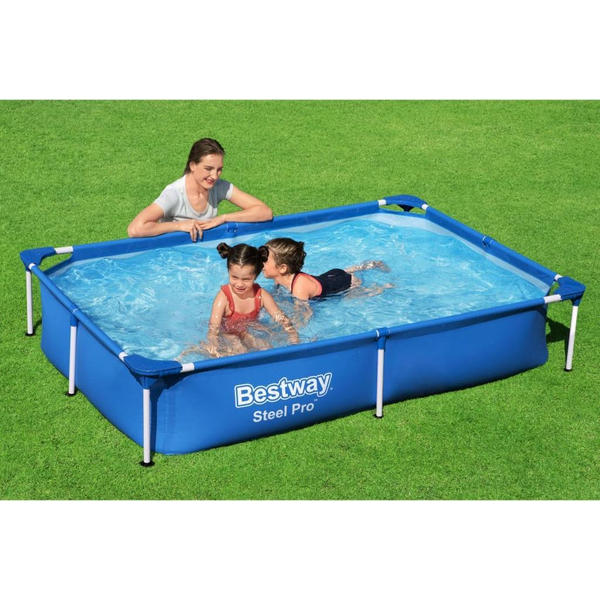 Bestway Steel Pro 56401 / 23 piscina fuori terra Piscina con bordi Piscina rettangolare 1200 L Blu