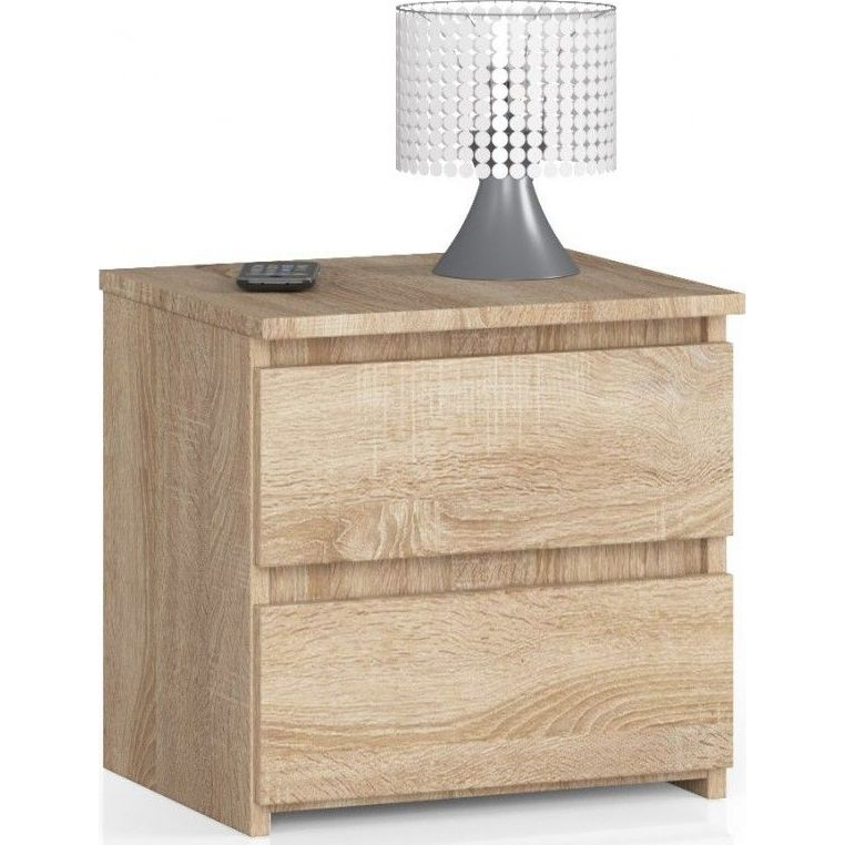 Éjjeliszekrény - Akord Furniture CL2 - SonomaTölgy (OP0LCL2DĄB001)