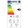 Sharp ES-NFA6102WDEE elöltöltős mosógép fehér