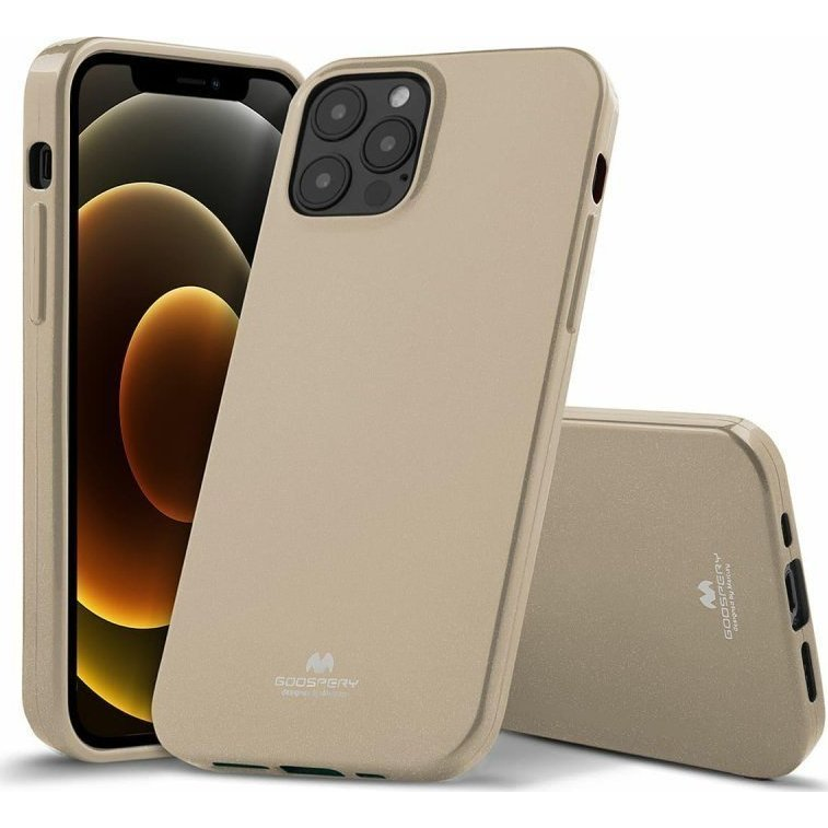 Mercury Jelly Apple iPhone 14 Plus szilikon tok, arany (Pok005740)