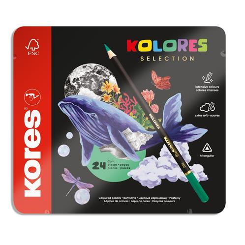 Kores Kolores Selection színes ceruza készlet (24 db / csomag) (93325)