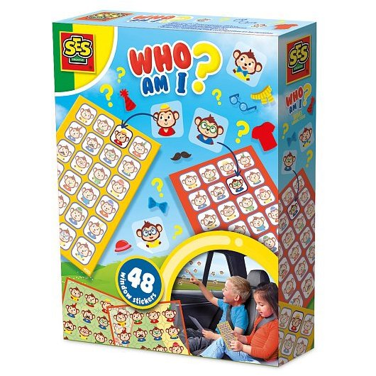 SES Creative Who am I? детски стикер
