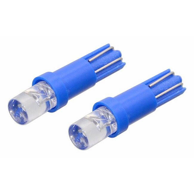COMPASS 1LED, 12V, T5, kék, 2darab (33701)