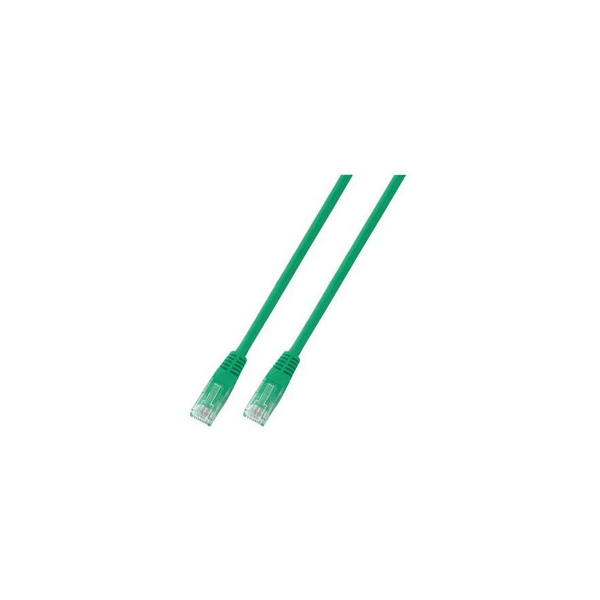 EFB RJ45 Patchkabel U/UTP, Cat.6, PVC, CCA, 2m, grün