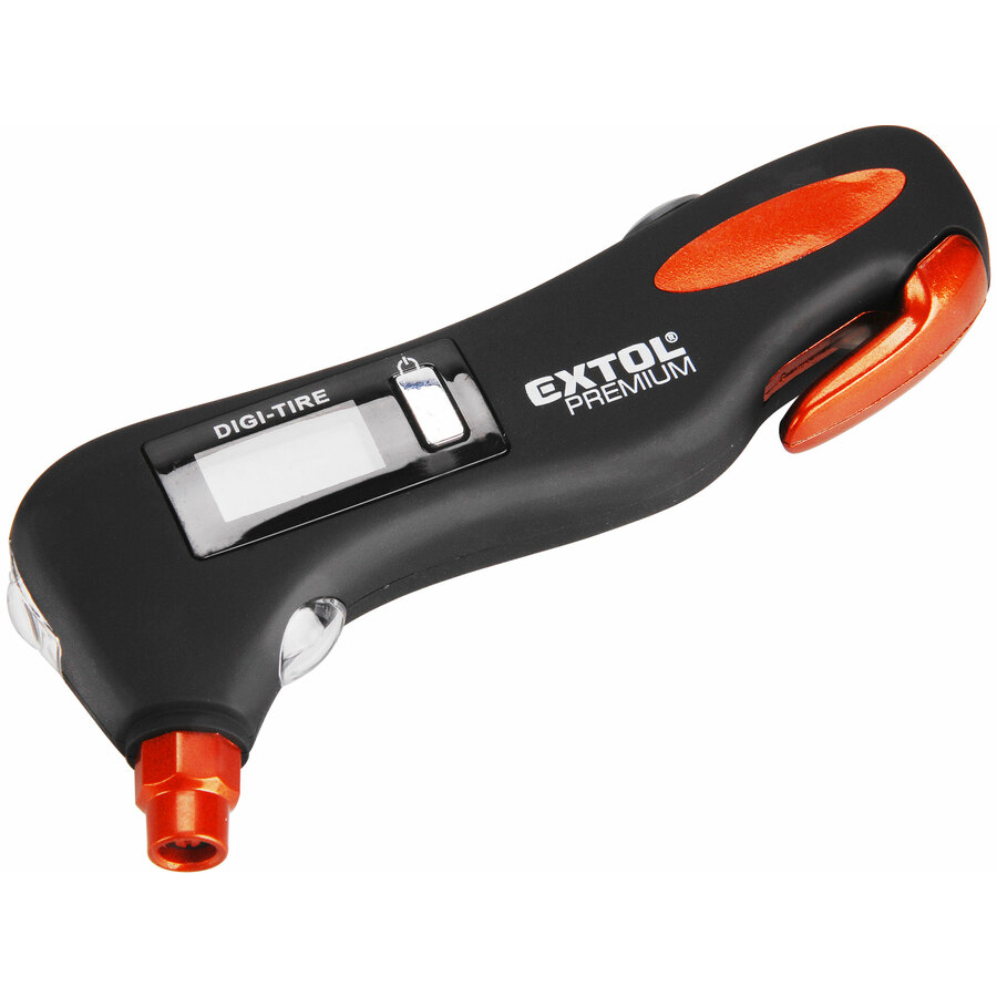 Extol Premium 8863050 5in1 Guminyomásmérő 3-150 PSI / 0,21-10,34 Bar (8863050)