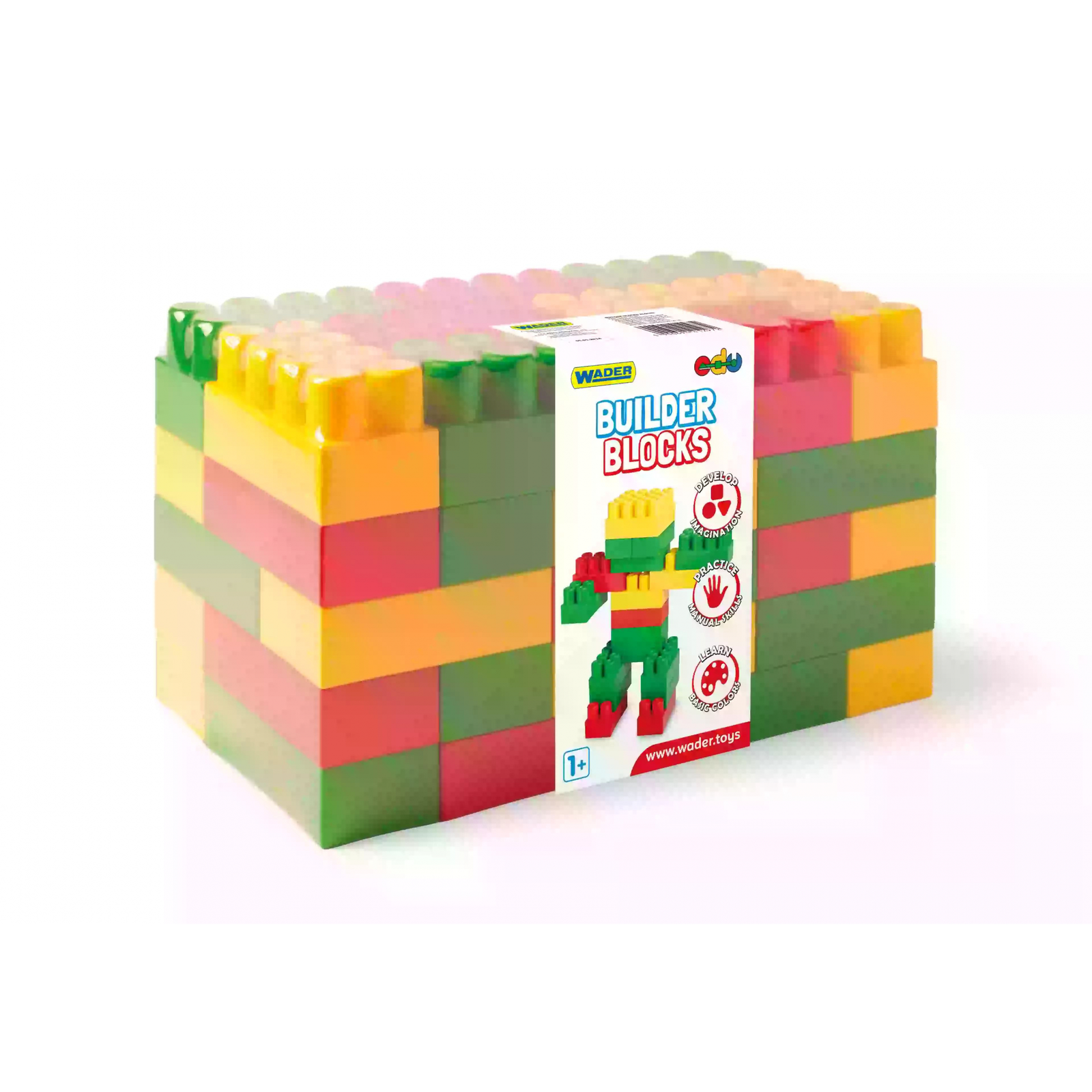 Wader Építőkockák 45 darabos építő készlet (41586)
