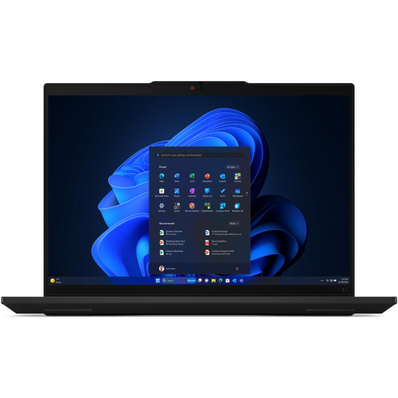 Lenovo ThinkPad L14 Intel Core Ultra 7 155U Laptop 35,6 cm (14") WUXGA 16 GB DDR5-SDRAM 512 GB SSD Wi-Fi 6E (802.11ax) Windows 11 Pro Čierna