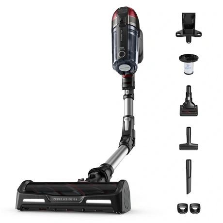 Rowenta RH98A7 2-in-1-Stabstaubsauger Akku Trocken Beutellos 0,9 l 320 W Rot, Grau