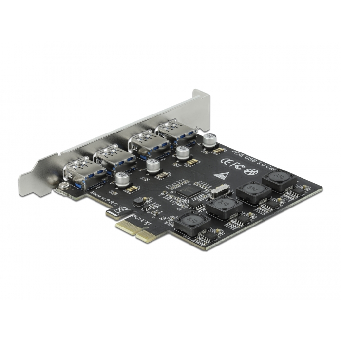 DeLOCK 90509 USB 3.2 Gen 1 Type-A PCIe portbővítő (90509)