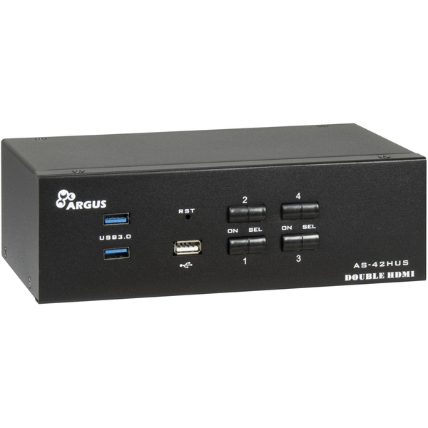 Inter-Tech IPC KVM Switch AC-42HUS HDMI 4K@60Hz