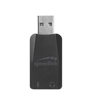 Spedlink Vigo USB hangkártya fekete (SL-8850-BK-01) (SL-8850-BK-01)