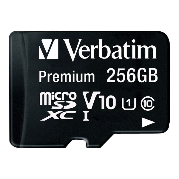 Verbatim Premium U1 256 GB MicroSDXC UHS-I Classe 10