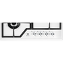 Electrolux EGS6436WW Gáz főzőlap - Fehér