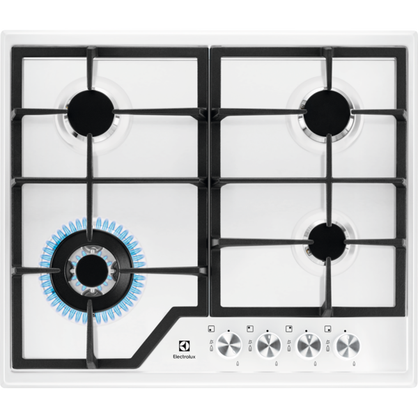 Electrolux EGS6436WW Gáz főzőlap - Fehér