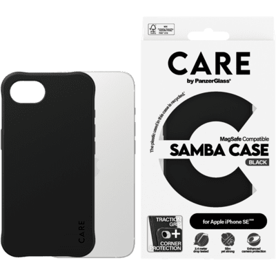 PanzerGlass CARE by PG FS BLK MagS iPhone SE 25 кейс за мобилен телефон Калъф Прозрачен