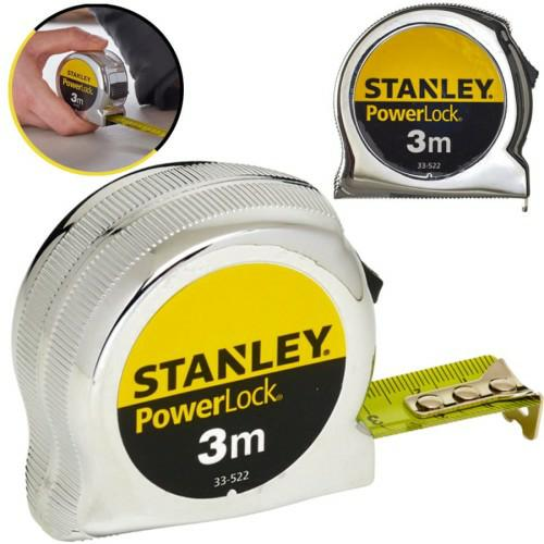 Stanley Powerlock Micro mérőszalag 3M (1-33-522)