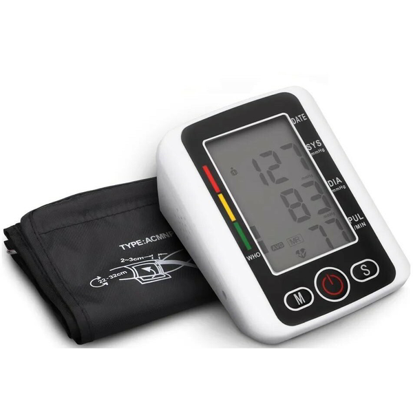 Extralink K-69 Smart Life Felkaros Digitális Vérnyomásmérő - Fehér / Fekete