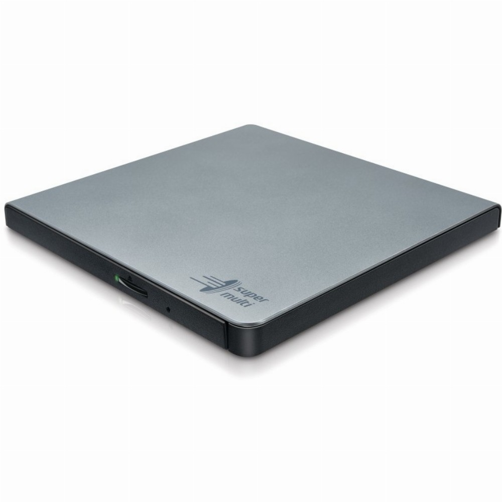 Hitachi-LG Slim Portable DVD-Writer optikai meghajtó DVD±RW Ezüst (GP57ES40.AHLE10B)