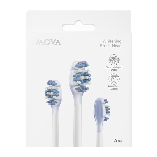 MOVA Fogkefefejek szonikus fogkefékhez Fresh 20 Sensus Fresh 10 3db ABH2-WH