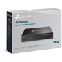 TP-Link VIGI NVR1004H-4P-2TB Черен