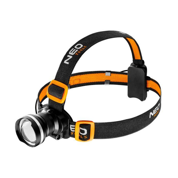 Neo Tools 99-200 Fejlámpa 400lm fókuszálható CREE R5 3xAAA