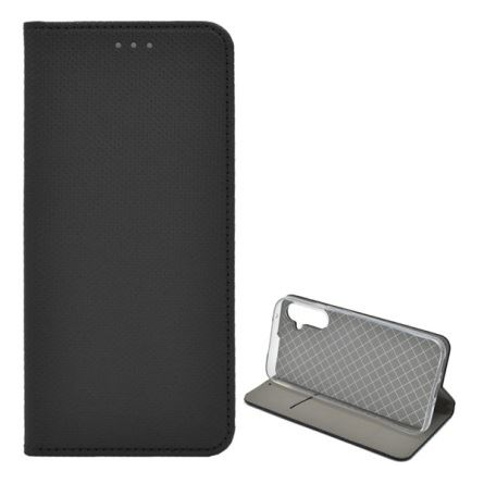 Gigapack Samsung Galaxy A14 4G rombusz mintás fliptok fekete (GP-135153) (GP-135153)