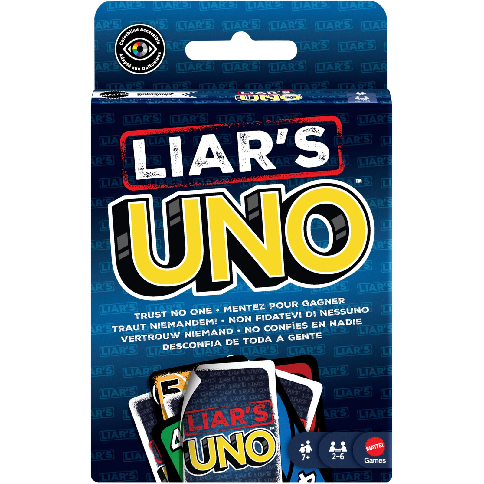 Games JLH43 táblajáték Liar's UNO Card Game Elfogyasztó (JLH43)