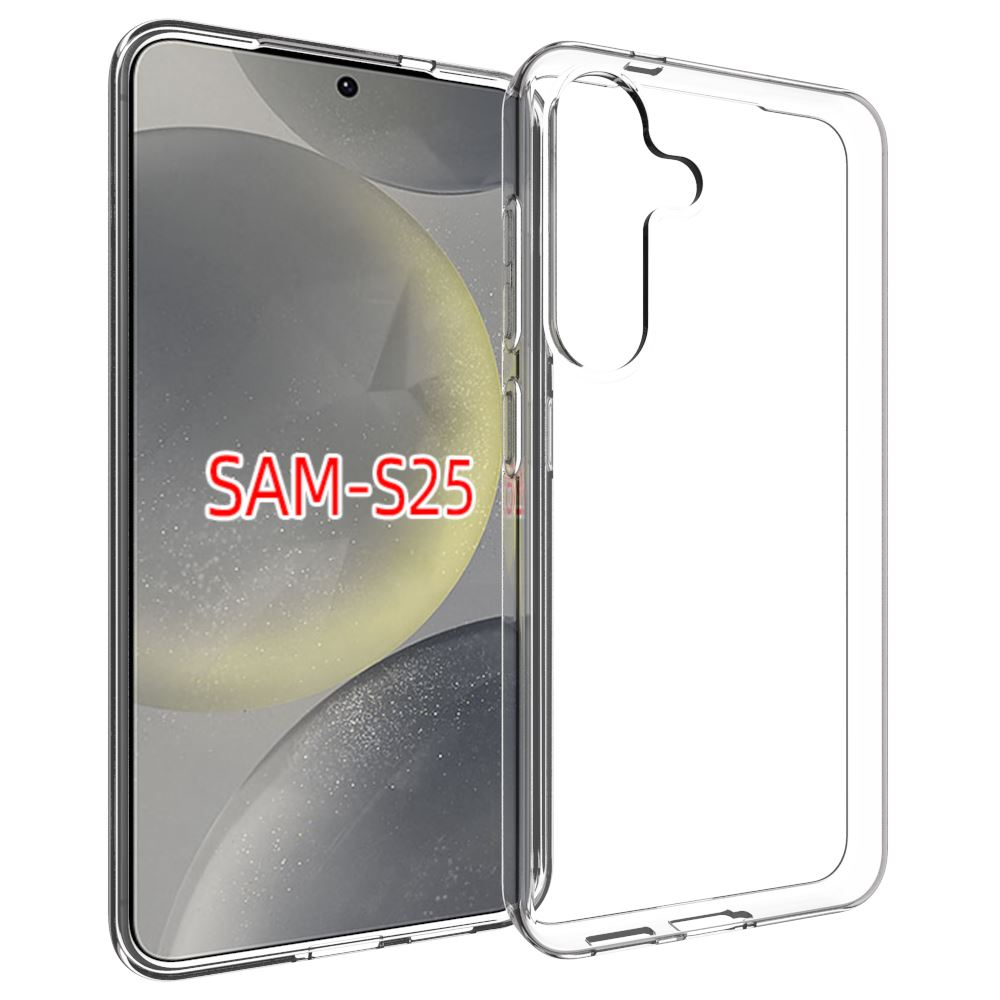 Cellect Samsung Galaxy S25 szilikon tok átlátszó (TPU-SAM-S25-TP) (TPU-SAM-S25-TP)