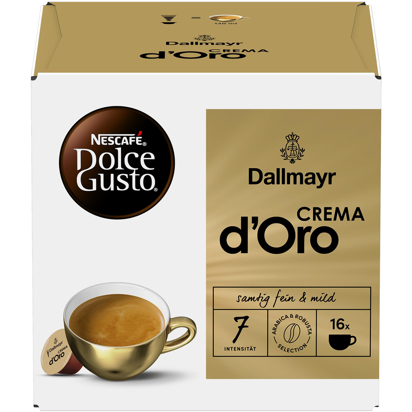 Dallmayr Crema d‘Oro by NESCAFÉ Dolce Gusto (7613033659782)