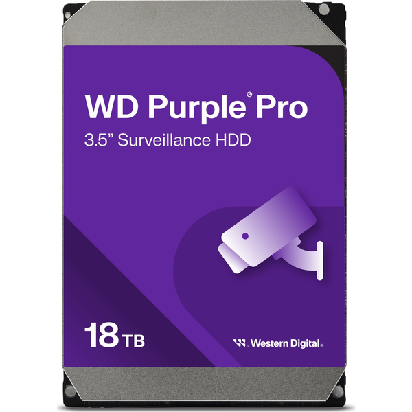 WD Purple Pro 18TB 3.5" SATA III szerver merevlemez