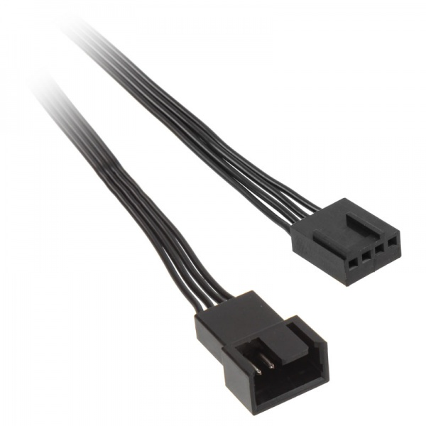 Kolink ZUAD-771 4-pin PWM (apa - anya) kábel 0.3m - Fekete (ZUAD-771)