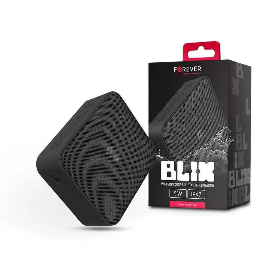 Forever TF-0163 BLIX 5 BS-800 Bluetooth hangszóró fekete (TF-0163)