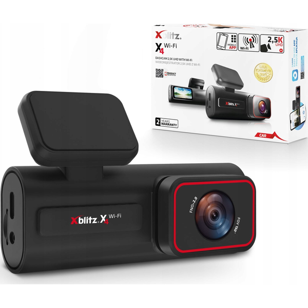 Xblitz X4 Dashcam Black