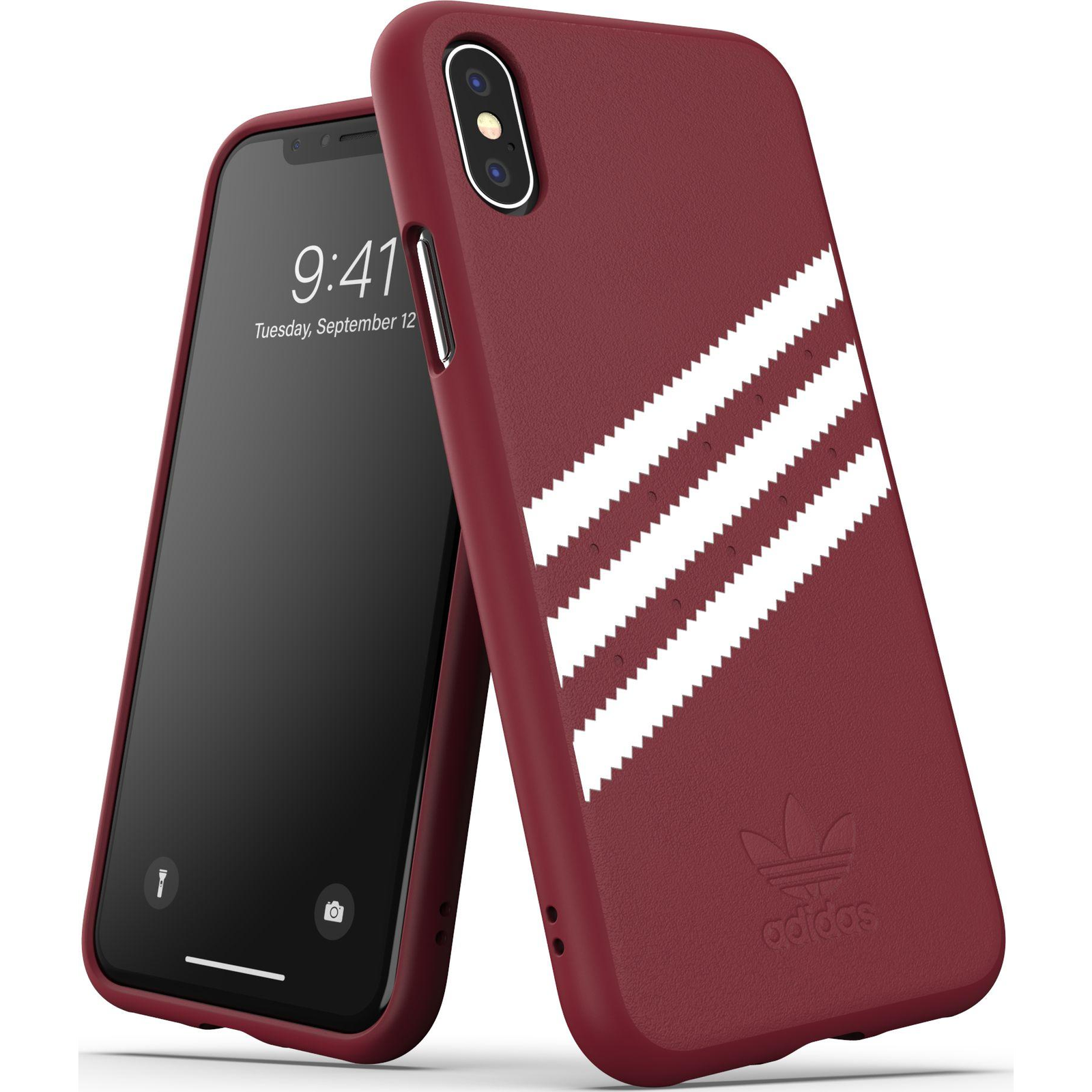 Adidas OR Moulded PU Apple iPhone X / XS Tok - Piros (33282)