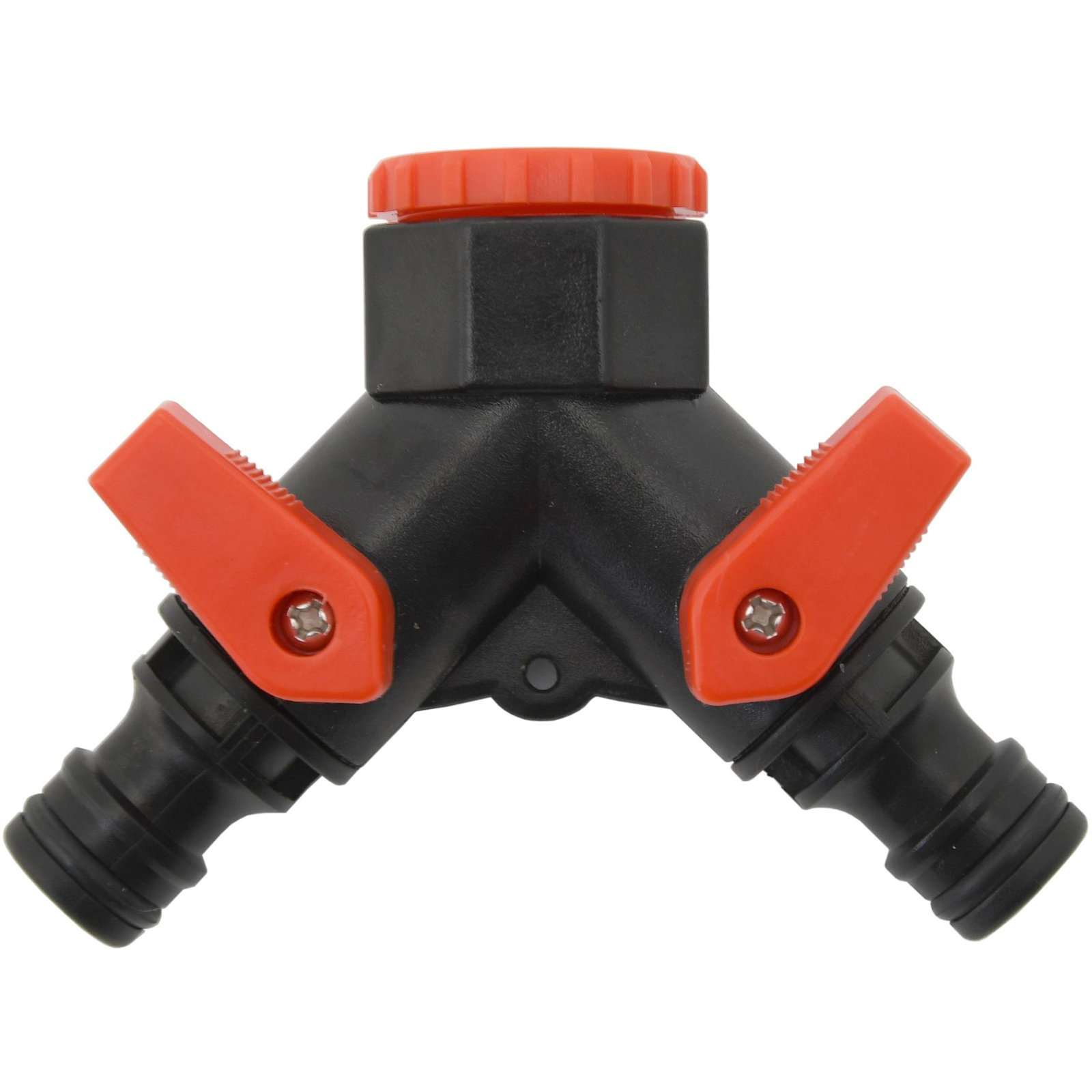 YATO tömlőcsatlakozó 1/2" Y 2 elzárószeleppel (5906083989780)