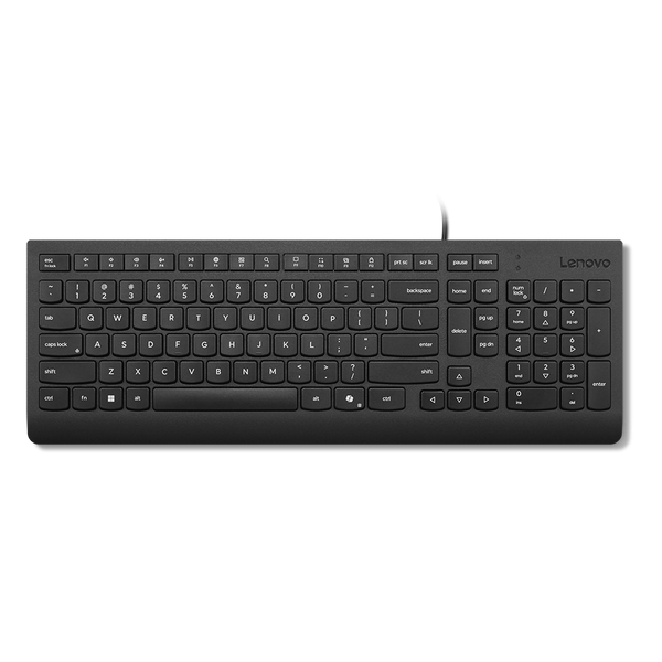Lenovo 4Y41R64633 tastiera Casa/ufficio USB Inglese US Nero