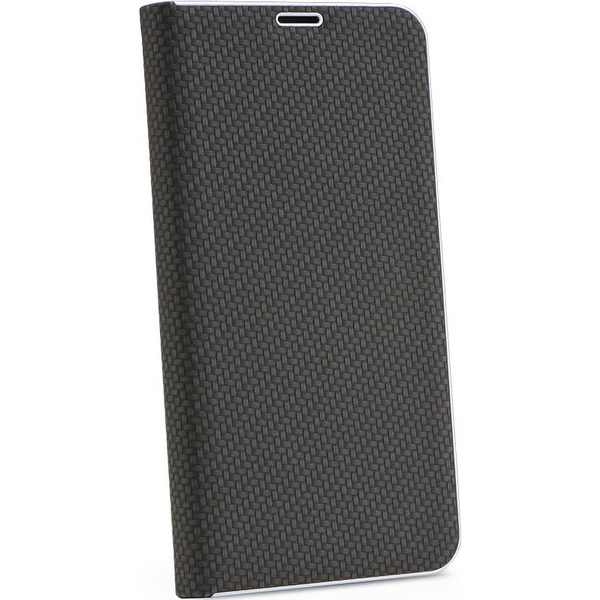 Forcell Luna Carbon Huawei Y6 2019 Fekete Telefontok